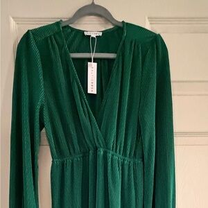 Baltic Born Deep Green Long Sleeve Dress